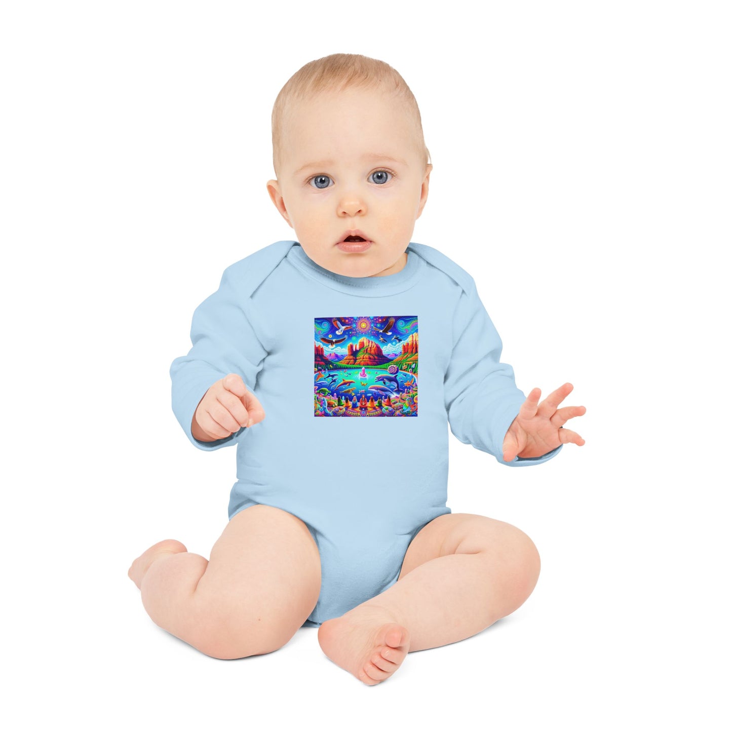 Dream Awake-100% Organic Cotton Baby Bodysuit