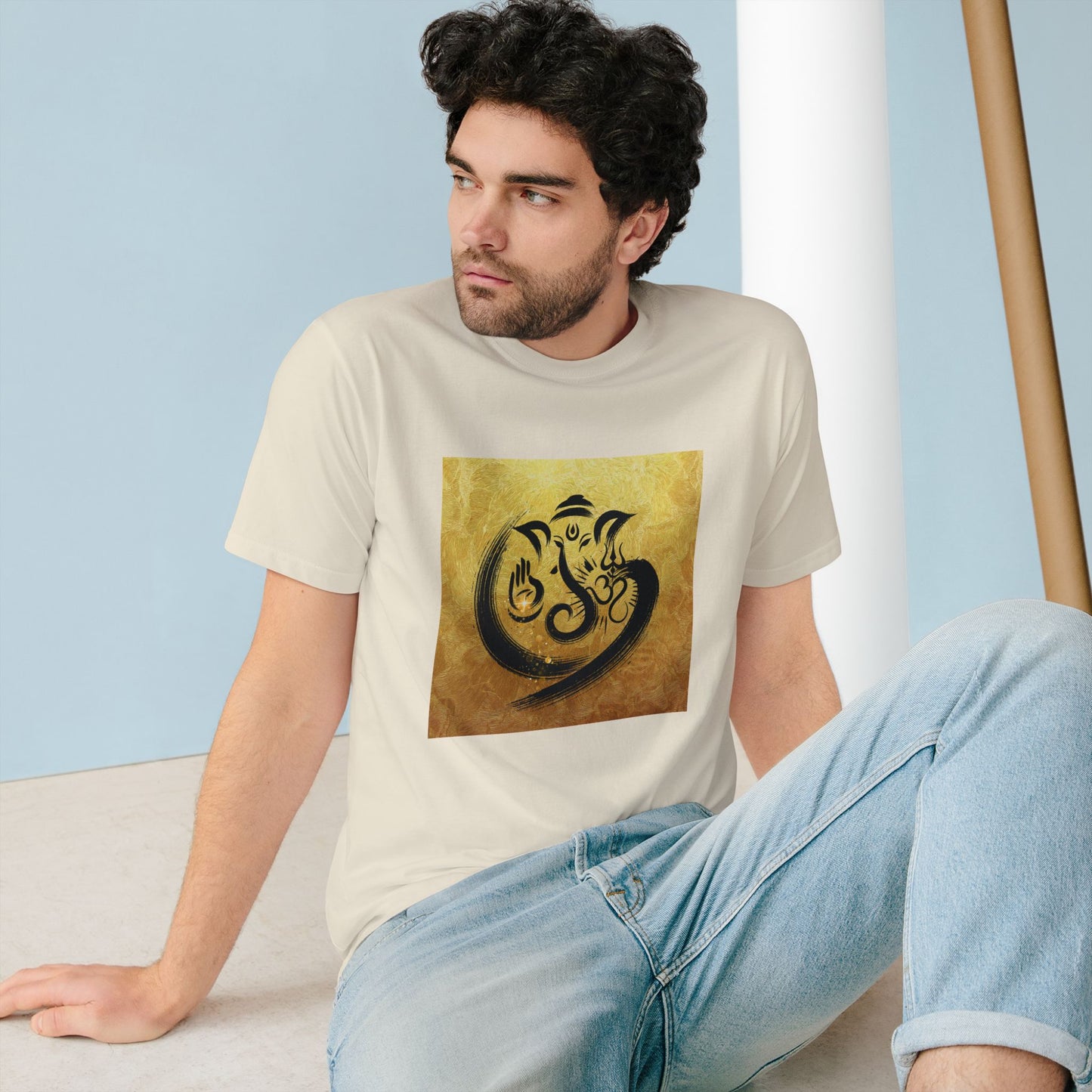 Blessing of Ganesha-100% Organic Cotton T Shirts