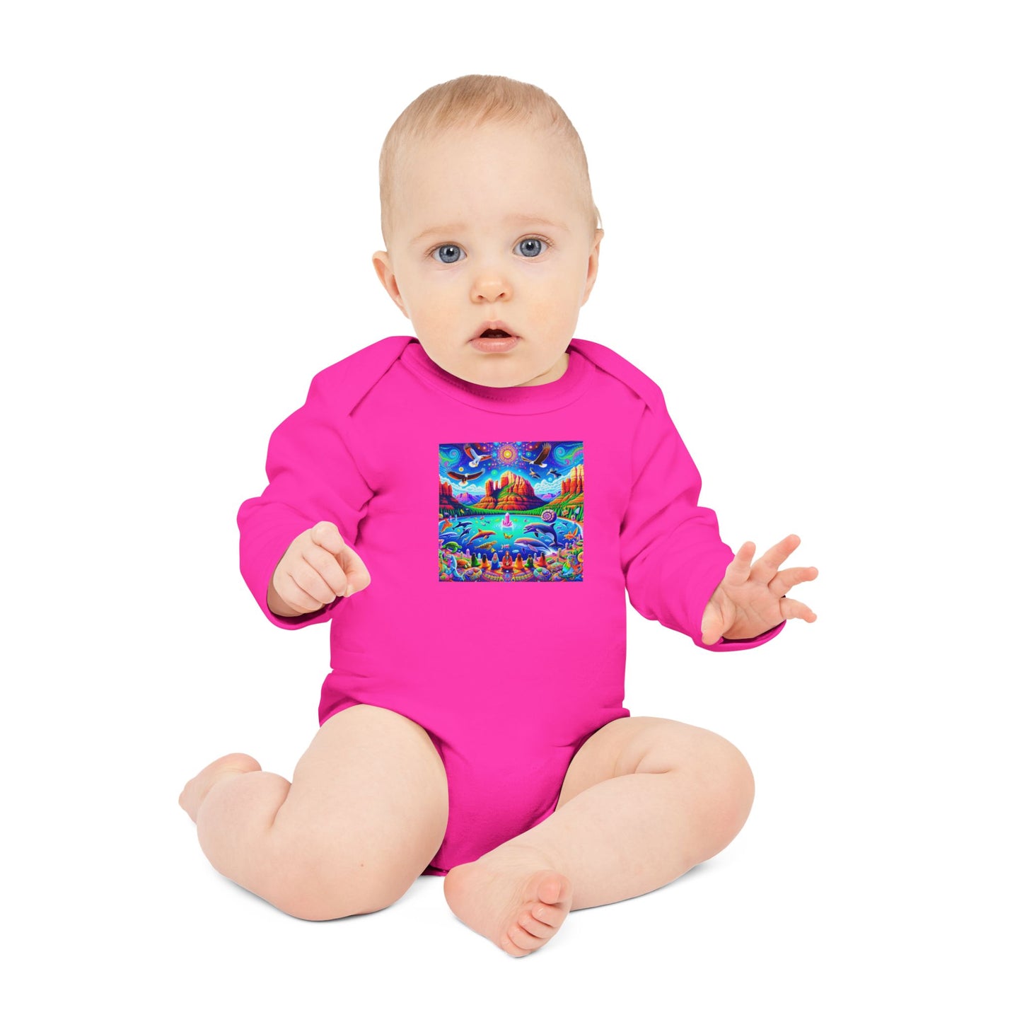 Dream Awake-100% Organic Cotton Baby Bodysuit