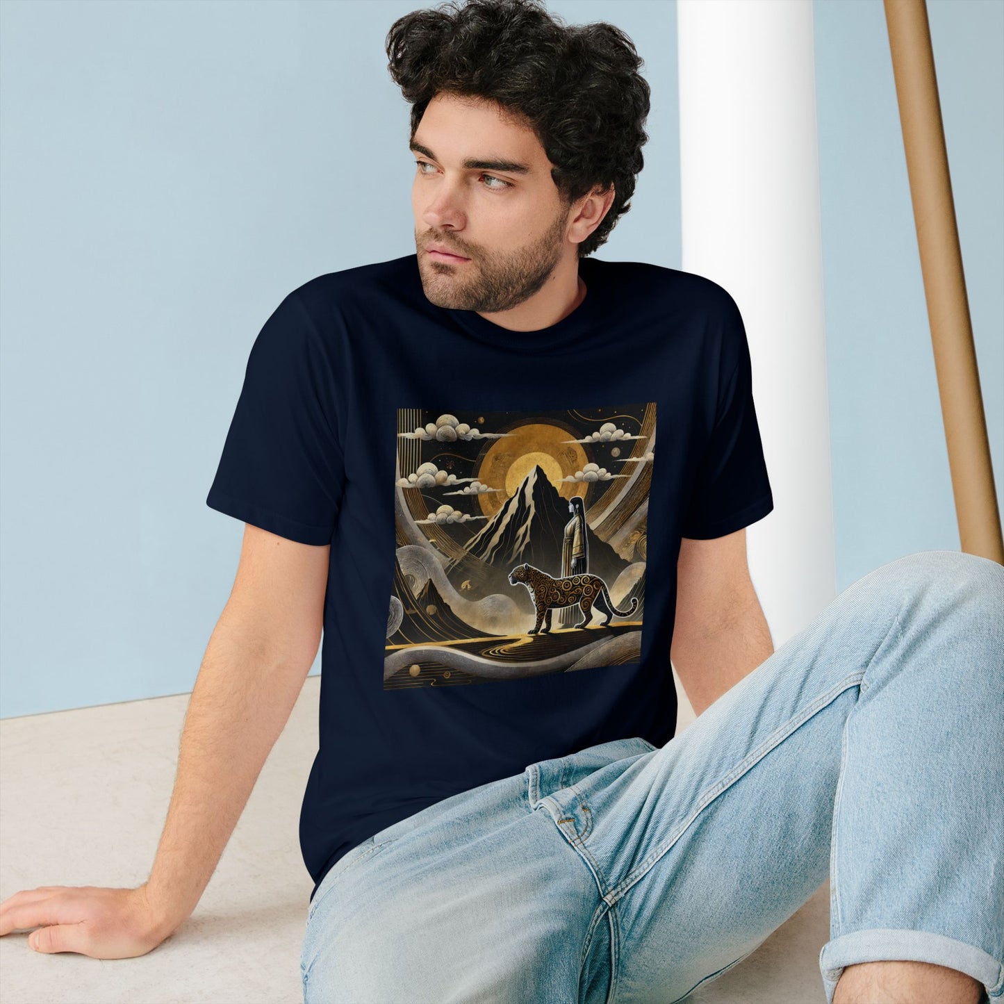 Golden Dream & Jaguar's Path 100% Organic Cotton T-Shirt