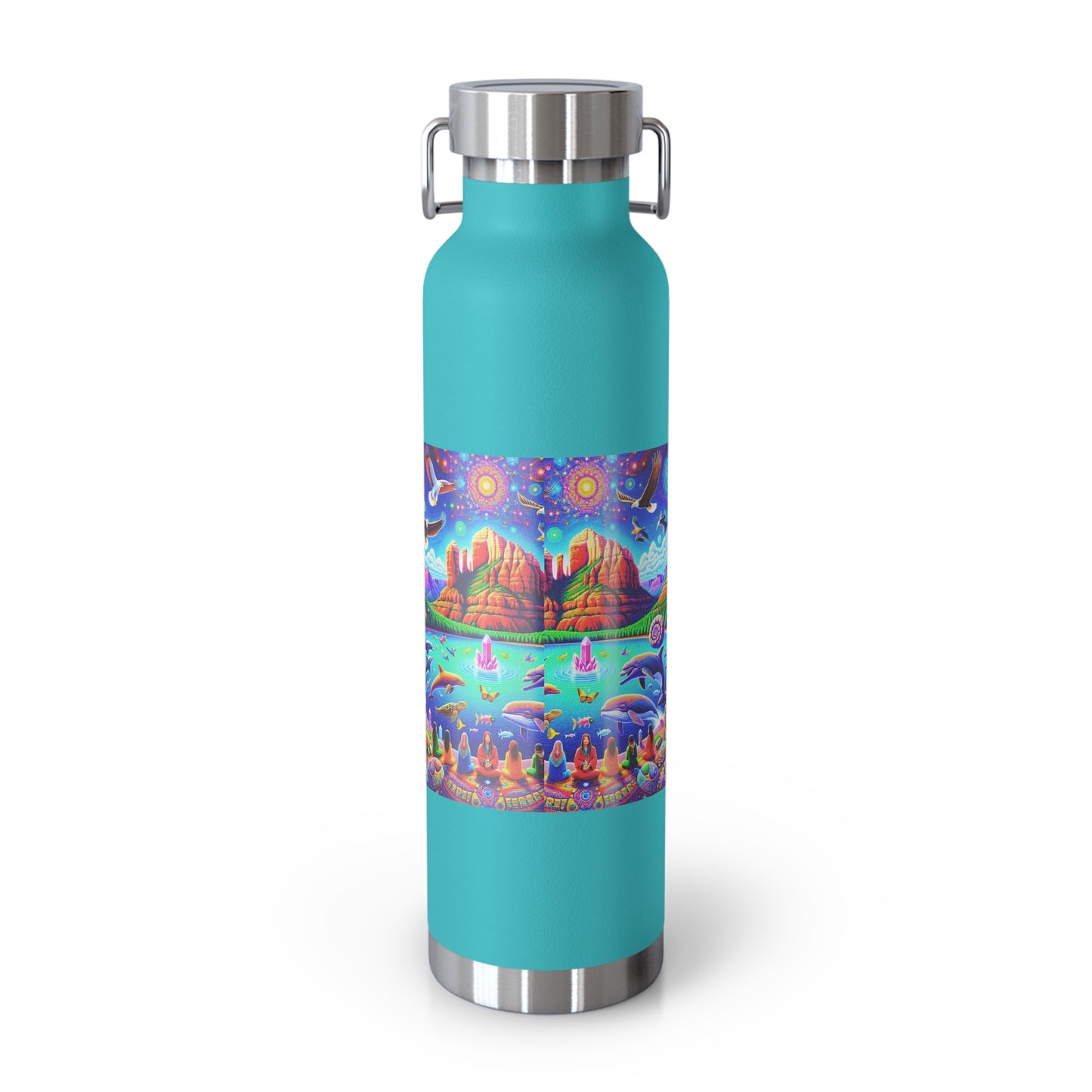 Dream Awake- Copper Vaccum Insulated Water Bottle - 22oz