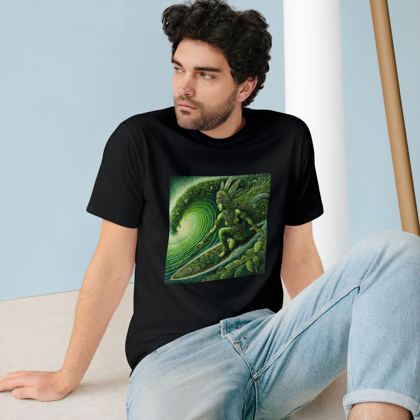 Medicine Surfer-100%Organic Cotton Unisex T-Shirt