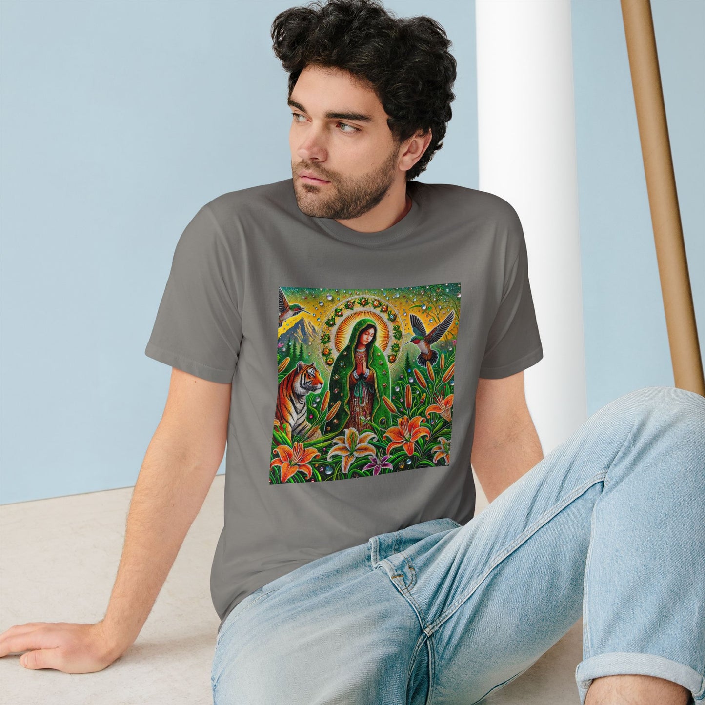 Mother of the Medicine Garden-Unisex 100% Organic Cotton T-Shirt