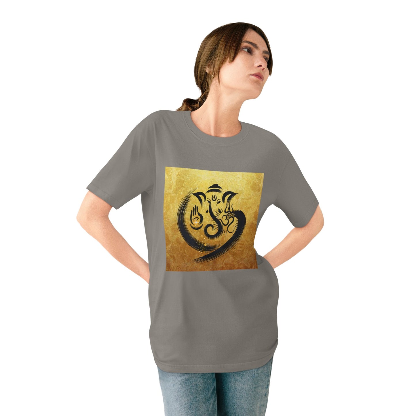 Blessing of Ganesha-100% Organic Cotton T Shirts