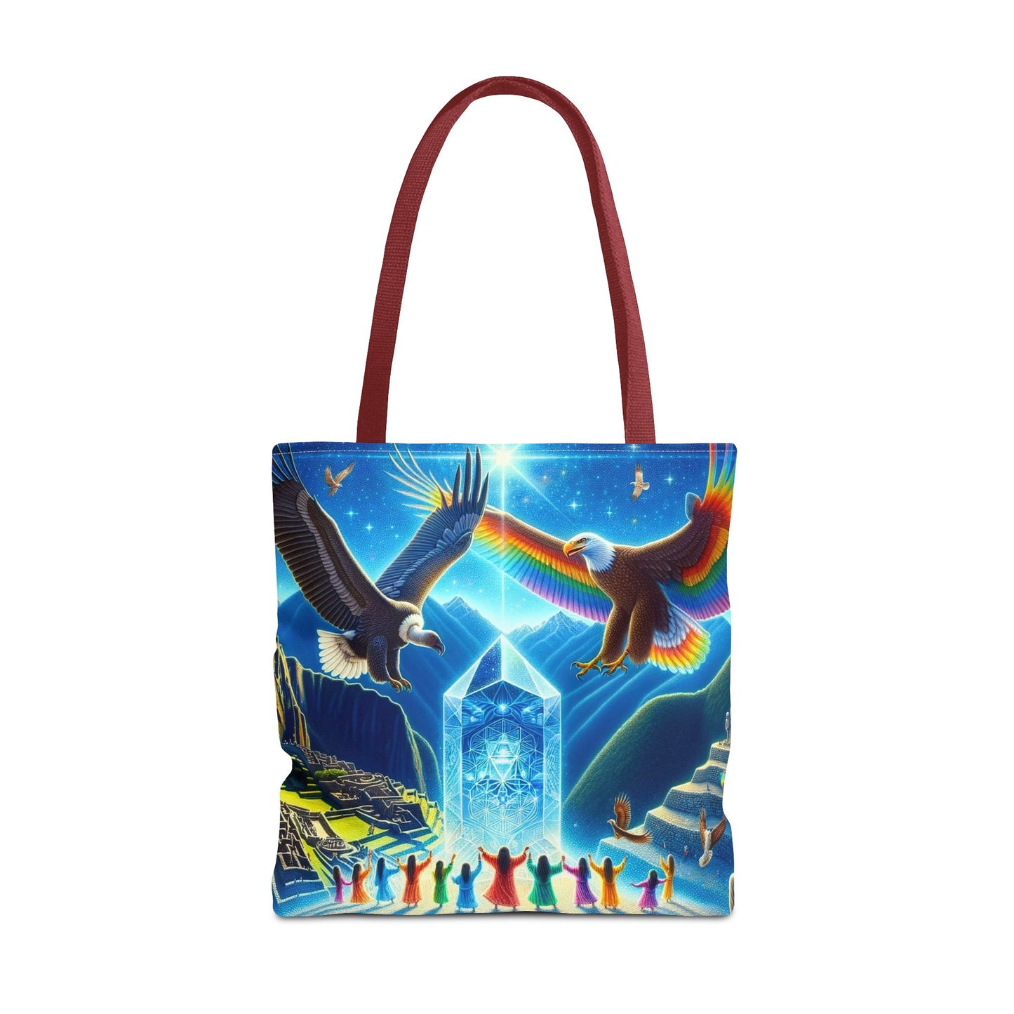 Prophecy of Eagle and Condor -Spirit Tote Bag