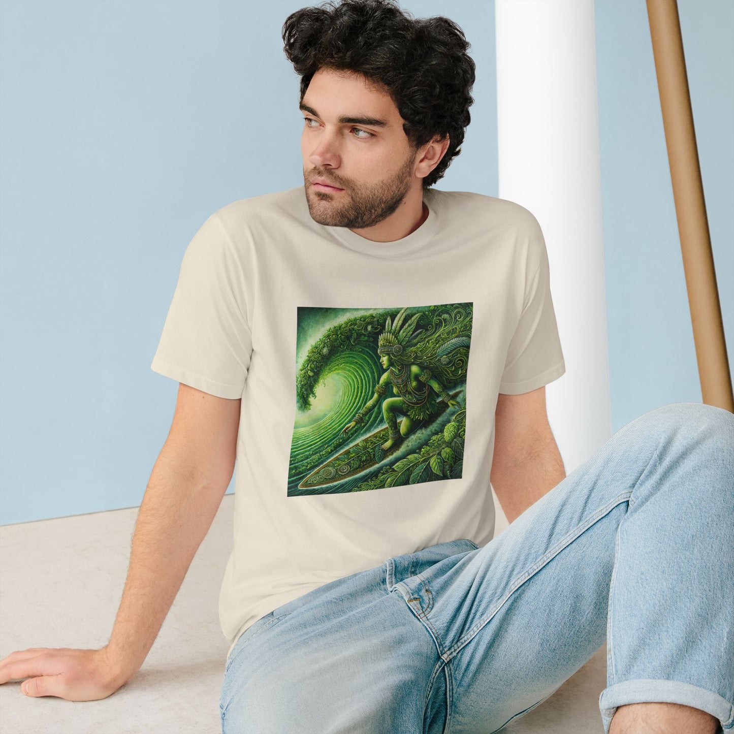 Medicine Surfer-100%Organic Cotton Unisex T-Shirt