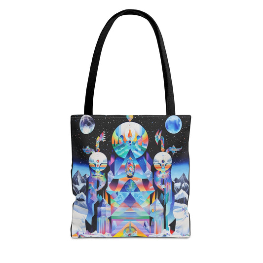 Cosmic City of Crystal -Spirit Tote Bag