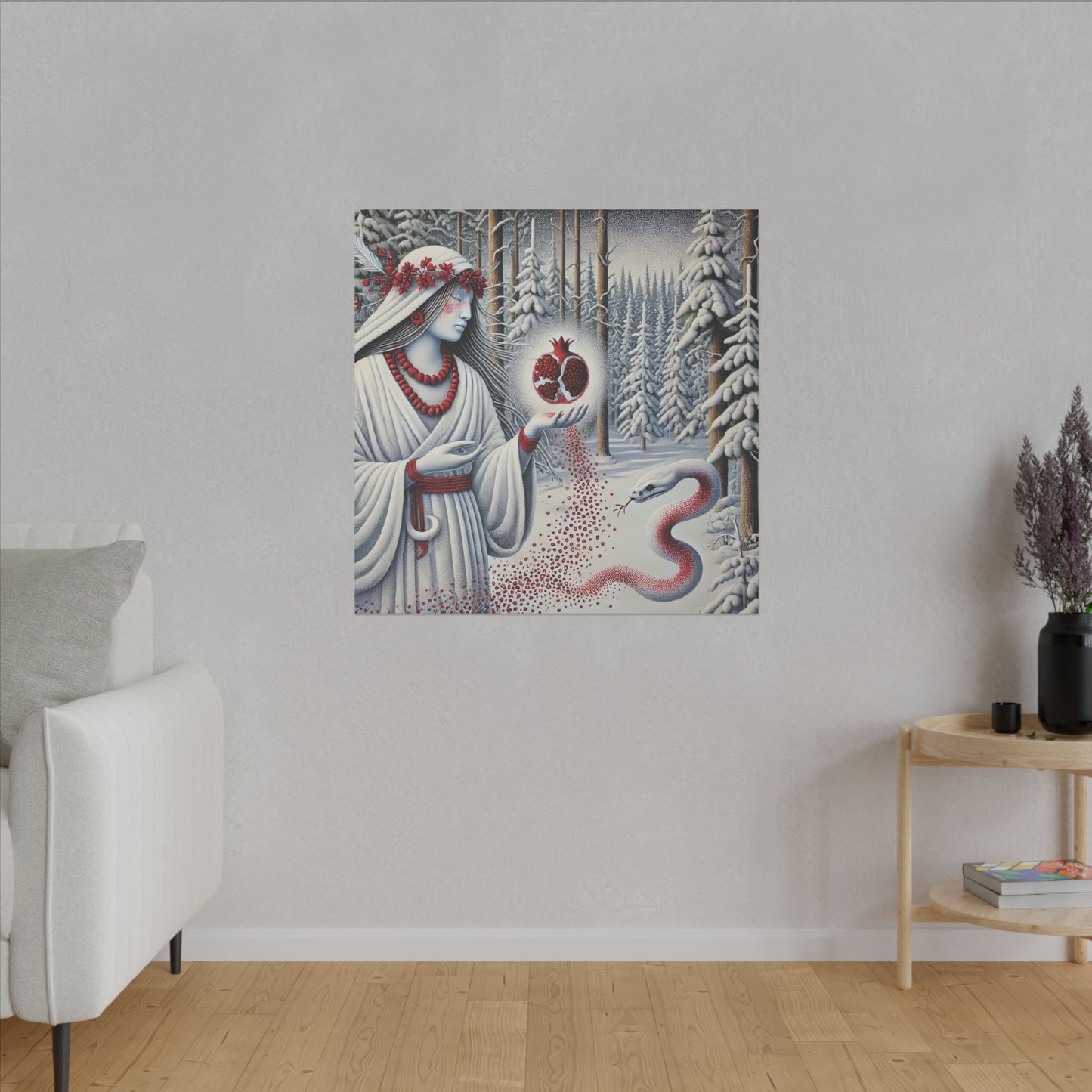 Womb Awakening-Matte Canvas Print