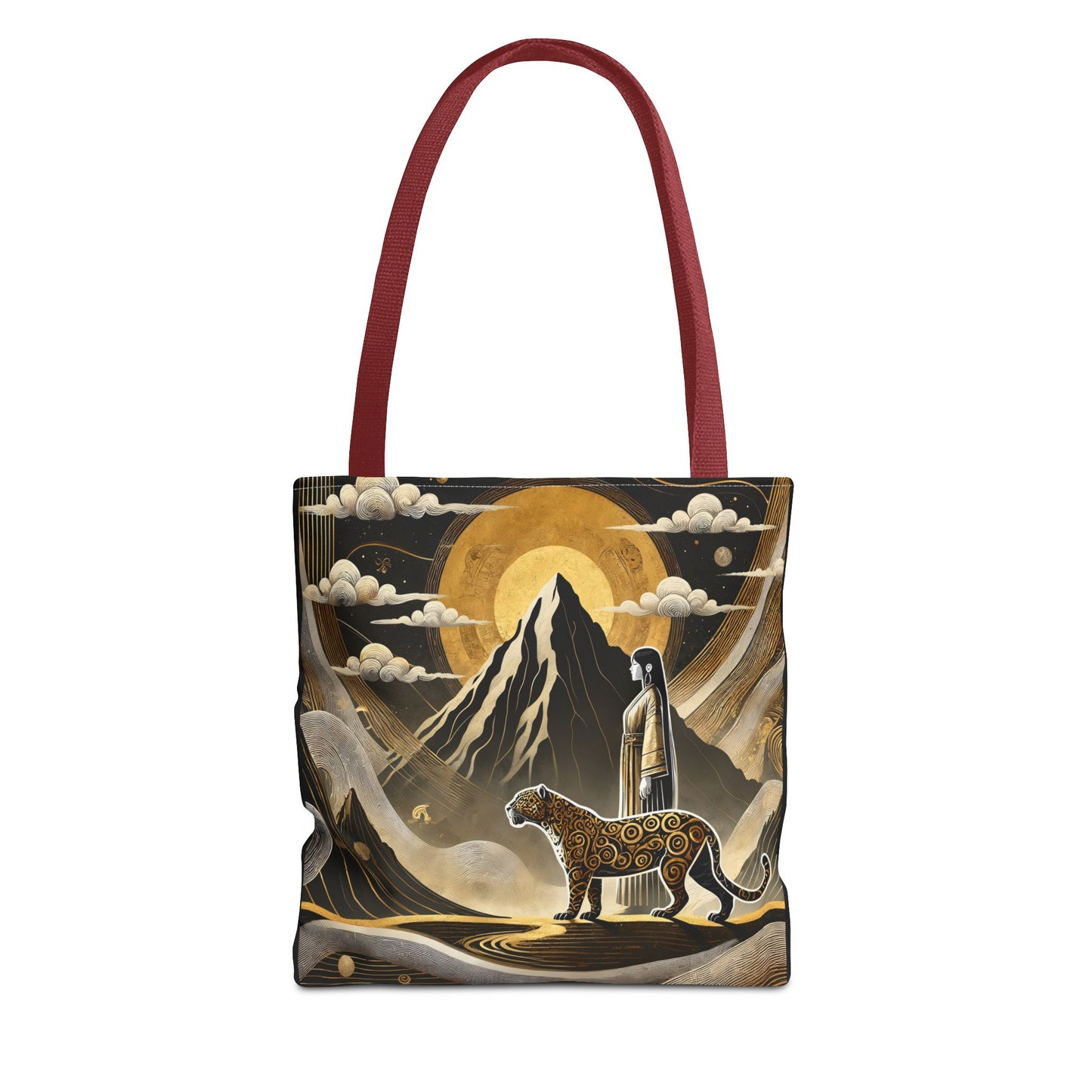 Golden Dream & Jaguar's Path Spirit Tote Bag