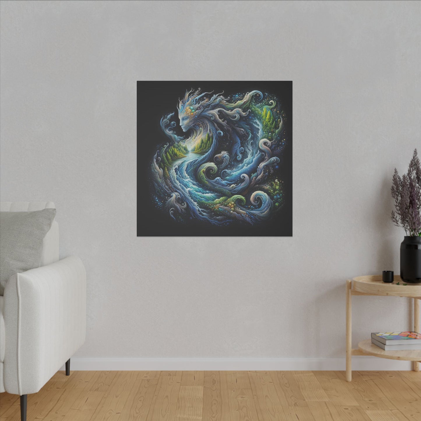 Earth is My Body- Matte Canvas Art