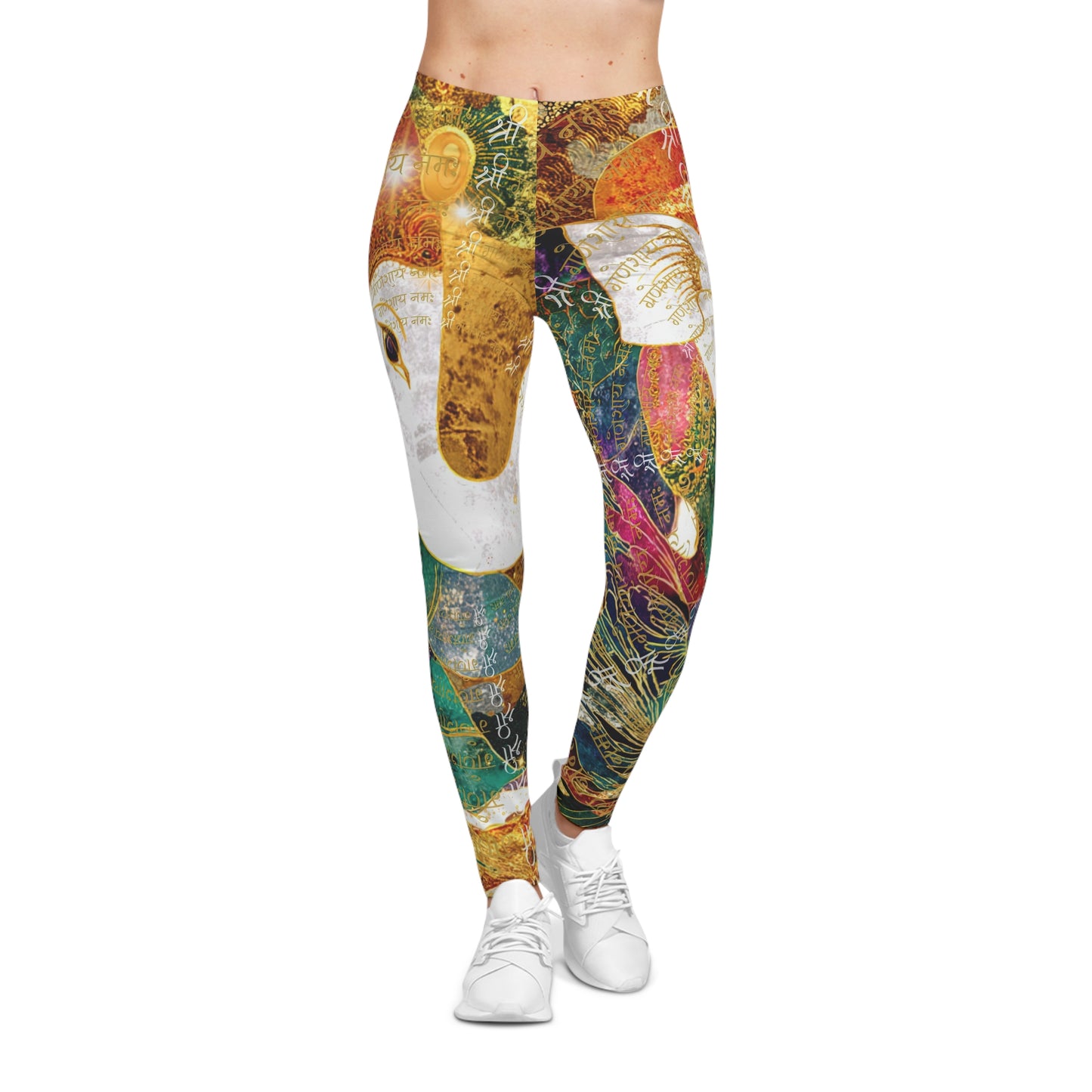 Ganesha Blessing -Women's Casual Leggings