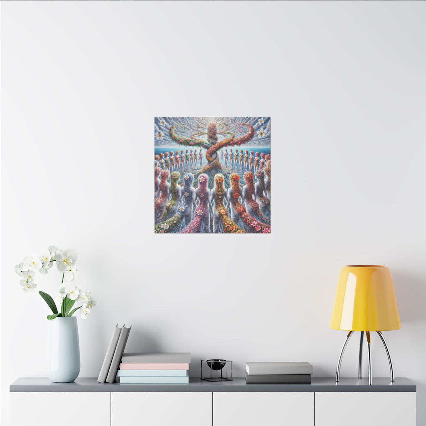 Sister's Circle-Premium Canvas Wall Art