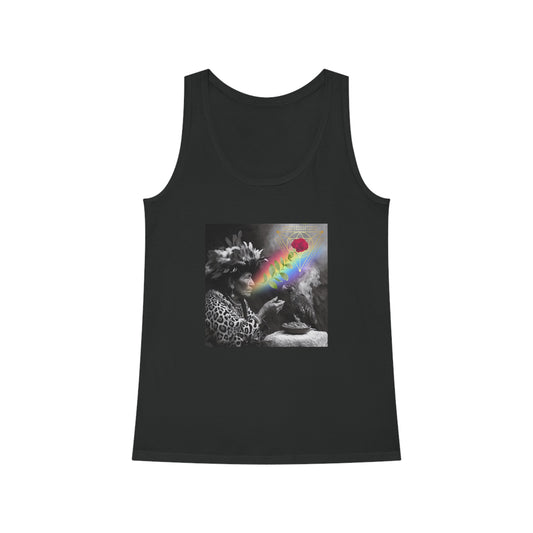 Vision of Medicine Woman-Organic Cotton Women's Tank Top