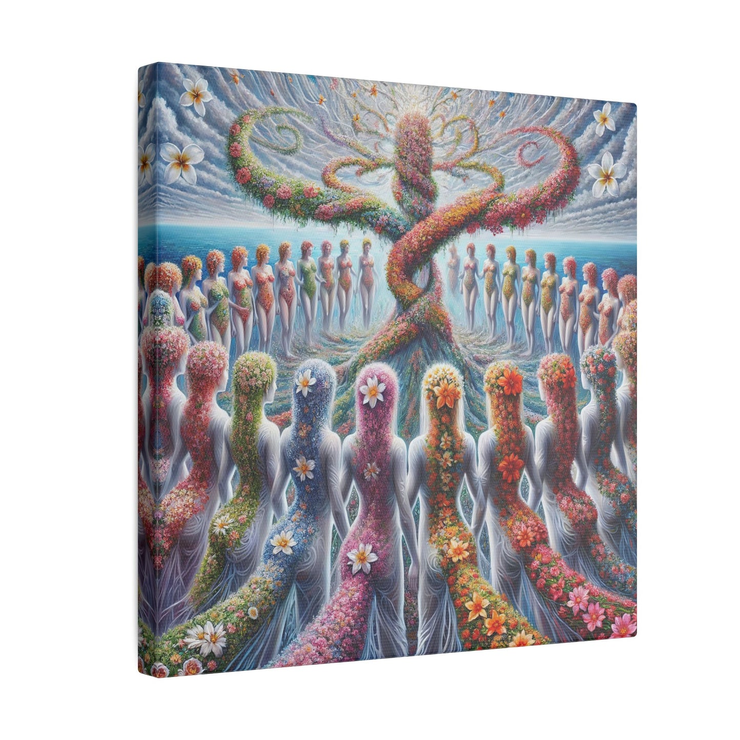 Sister's Circle-Premium Canvas Wall Art