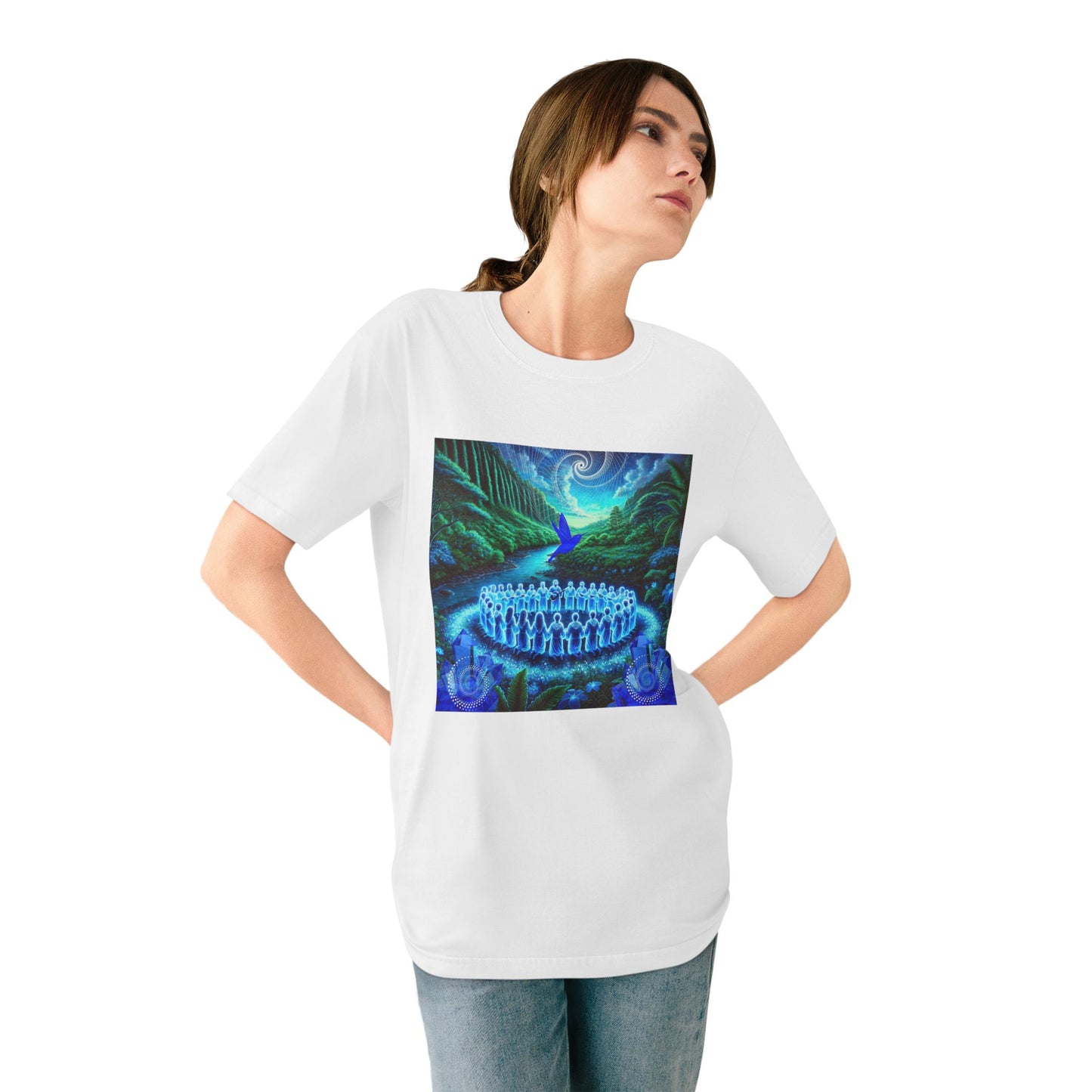 The Song of the Blue Hummingbird -100% Organic Cotton T-shirt