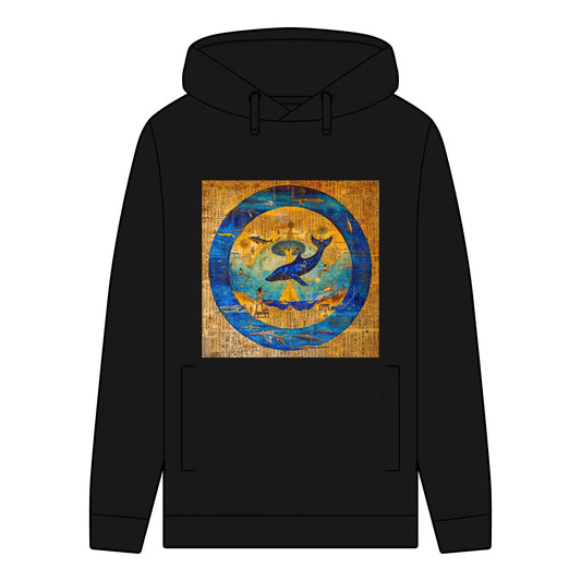 Sirius Codex: Whale Guardian and the Tree of Light-Man's 100% Organic Cotton Hoodie