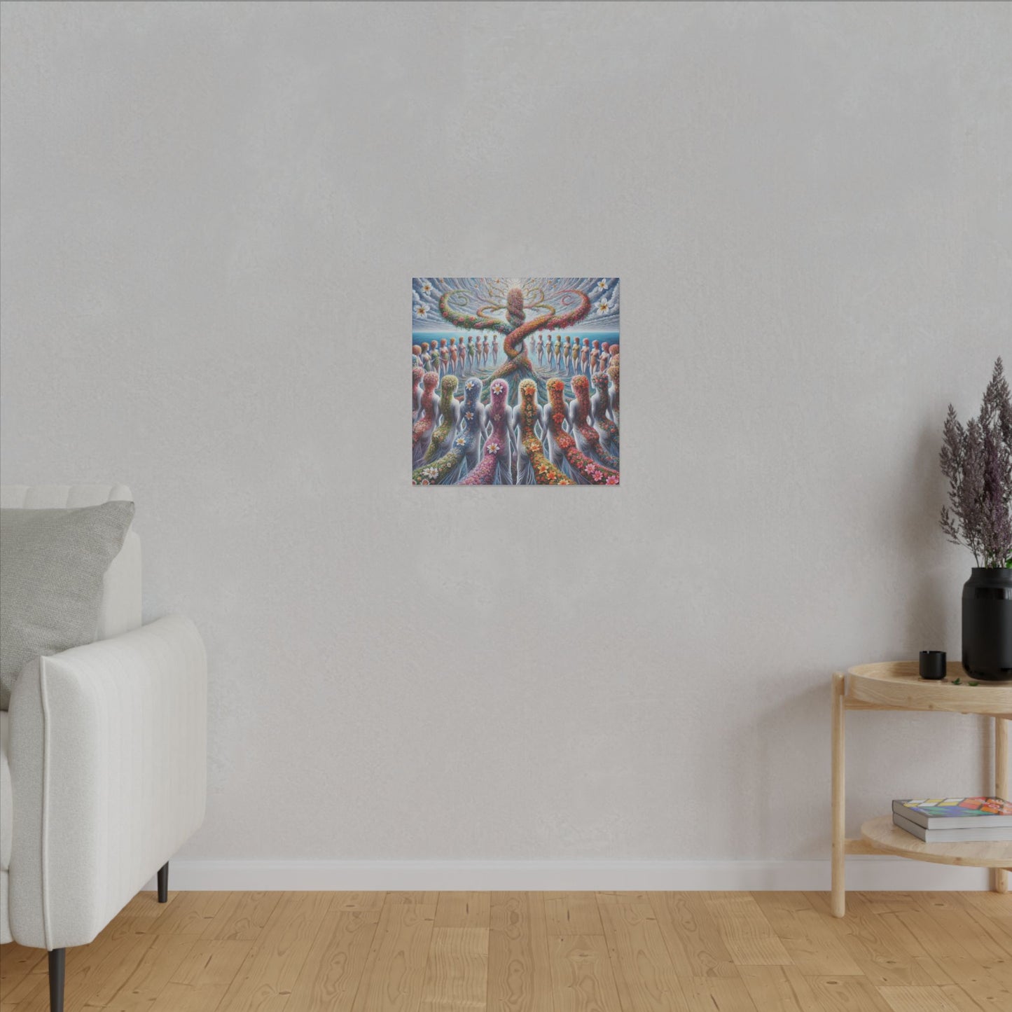 Sister's Circle-Premium Canvas Wall Art