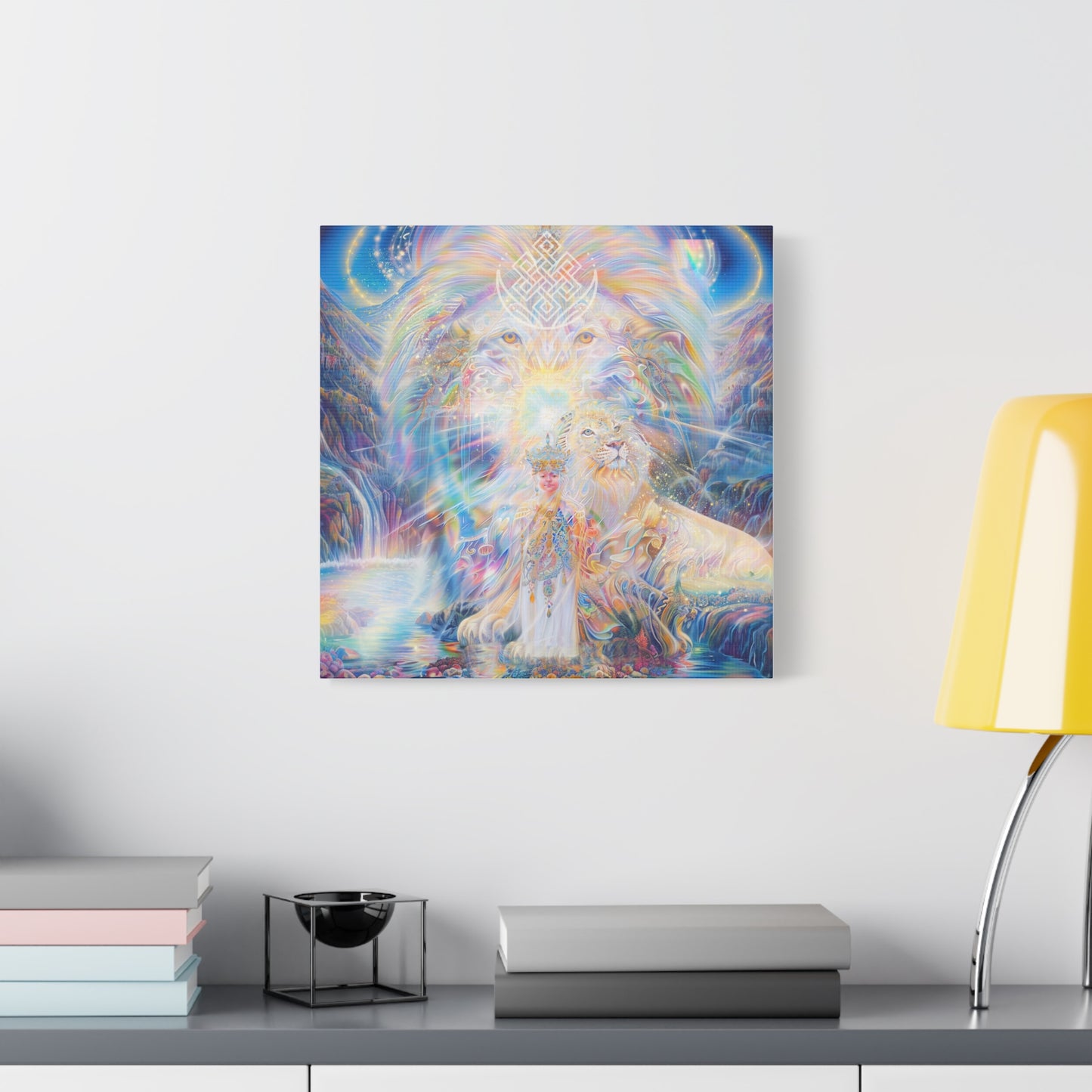 Guardian of The Shambhala-Matte Canvas, Stretched