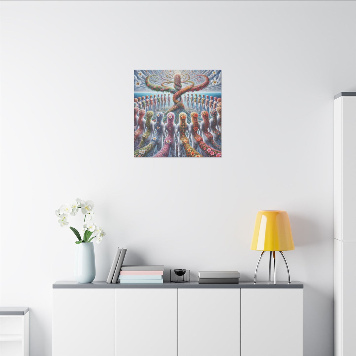 Sister's Circle-Premium Canvas Wall Art