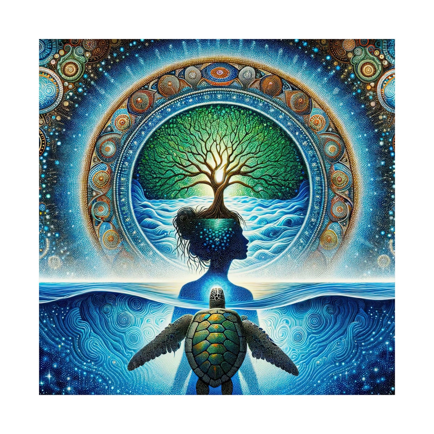 Spirit of Mother Earth  - Museum Grade Matte Poster