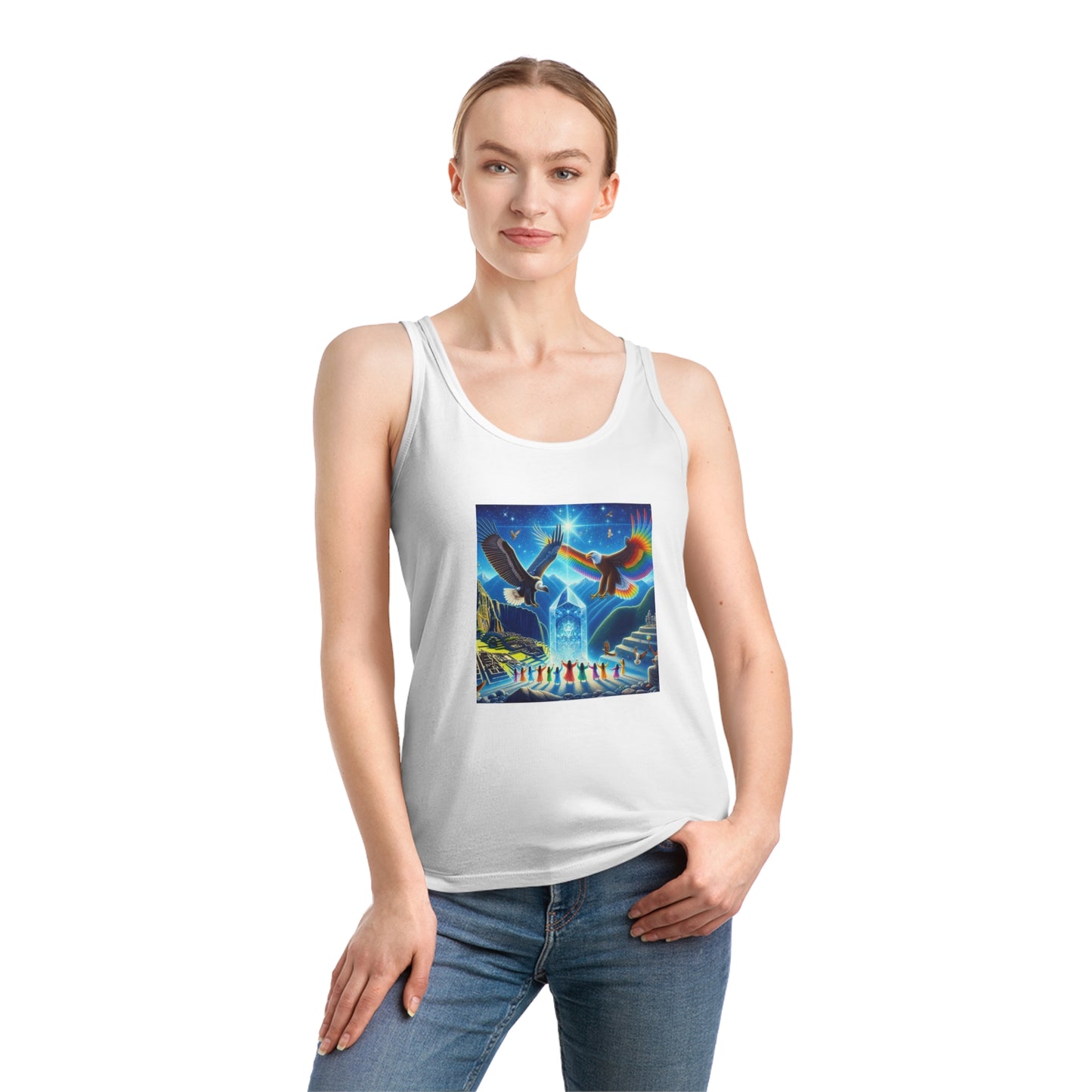 Prophecy of Eagle and Condor-Woman's Dreamer Tank Top