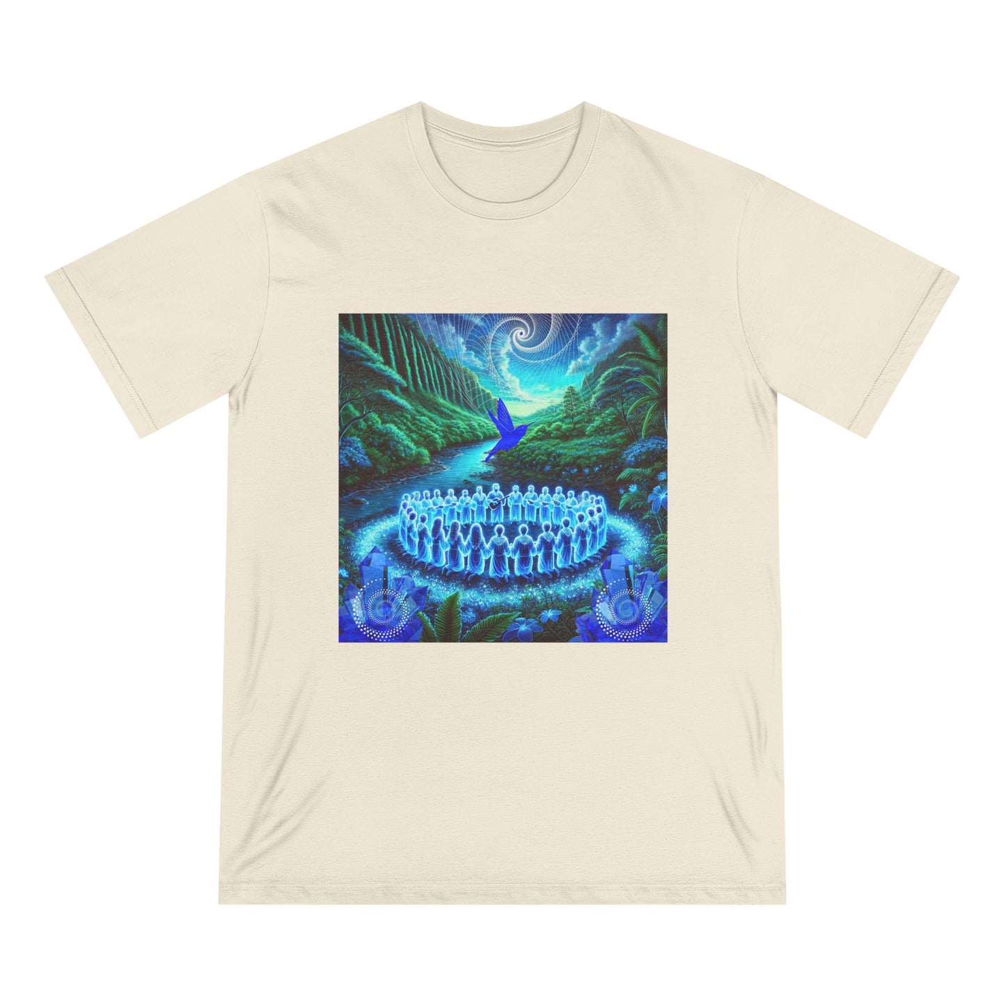 The Song of the Blue Hummingbird -100% Organic Cotton T-shirt