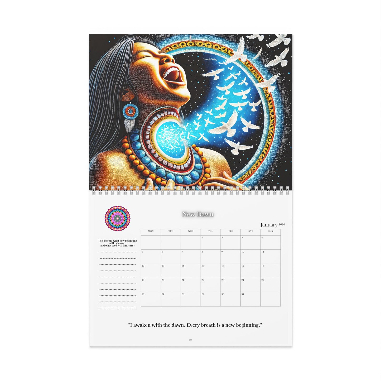Shambhala Light Visionary Art  2026 Calender【DREAM AWAKE】