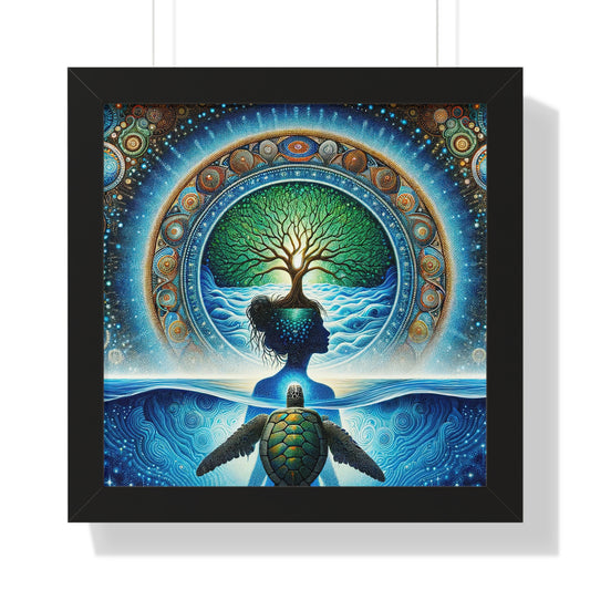 Spirit of Mother Earth-Framed Poster