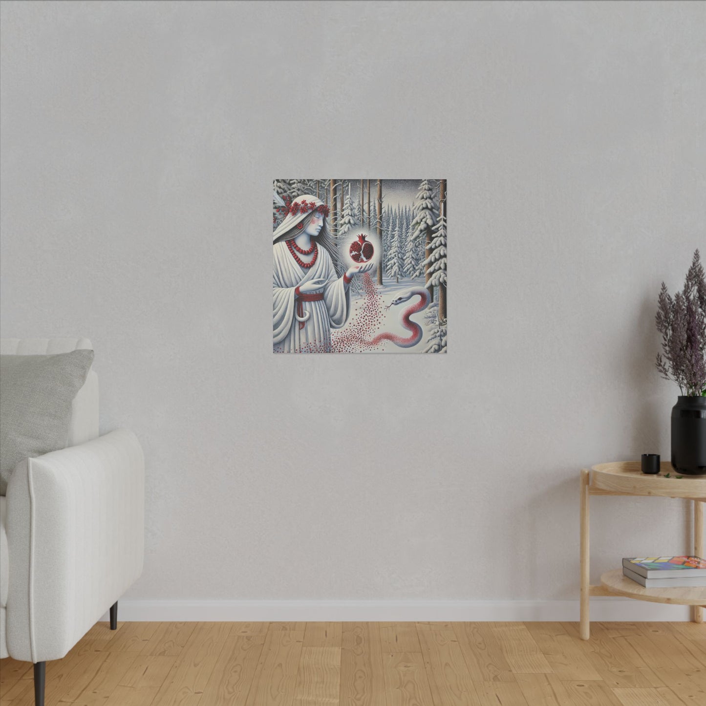 Womb Awakening-Matte Canvas Print