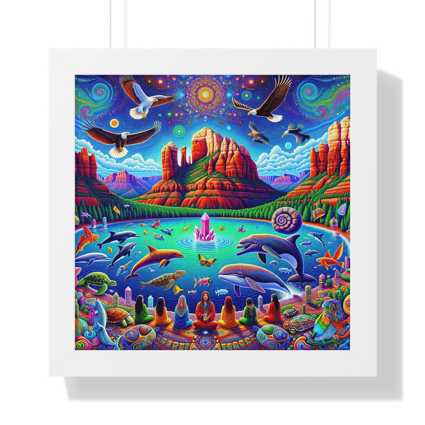 Dream Awake-Framed Horizontal Poster