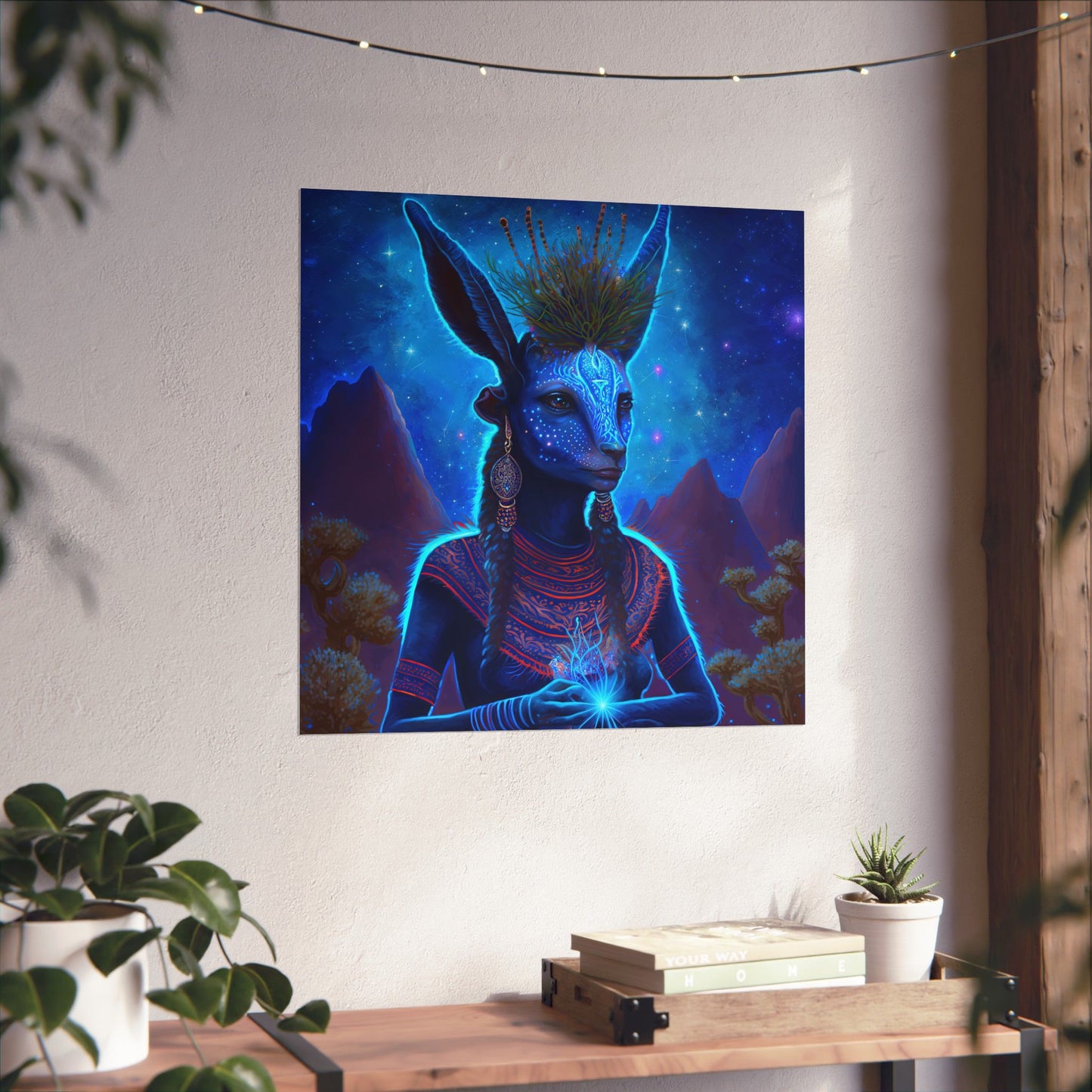 Sacred Blue Deer -Museum Grade Matte Posters