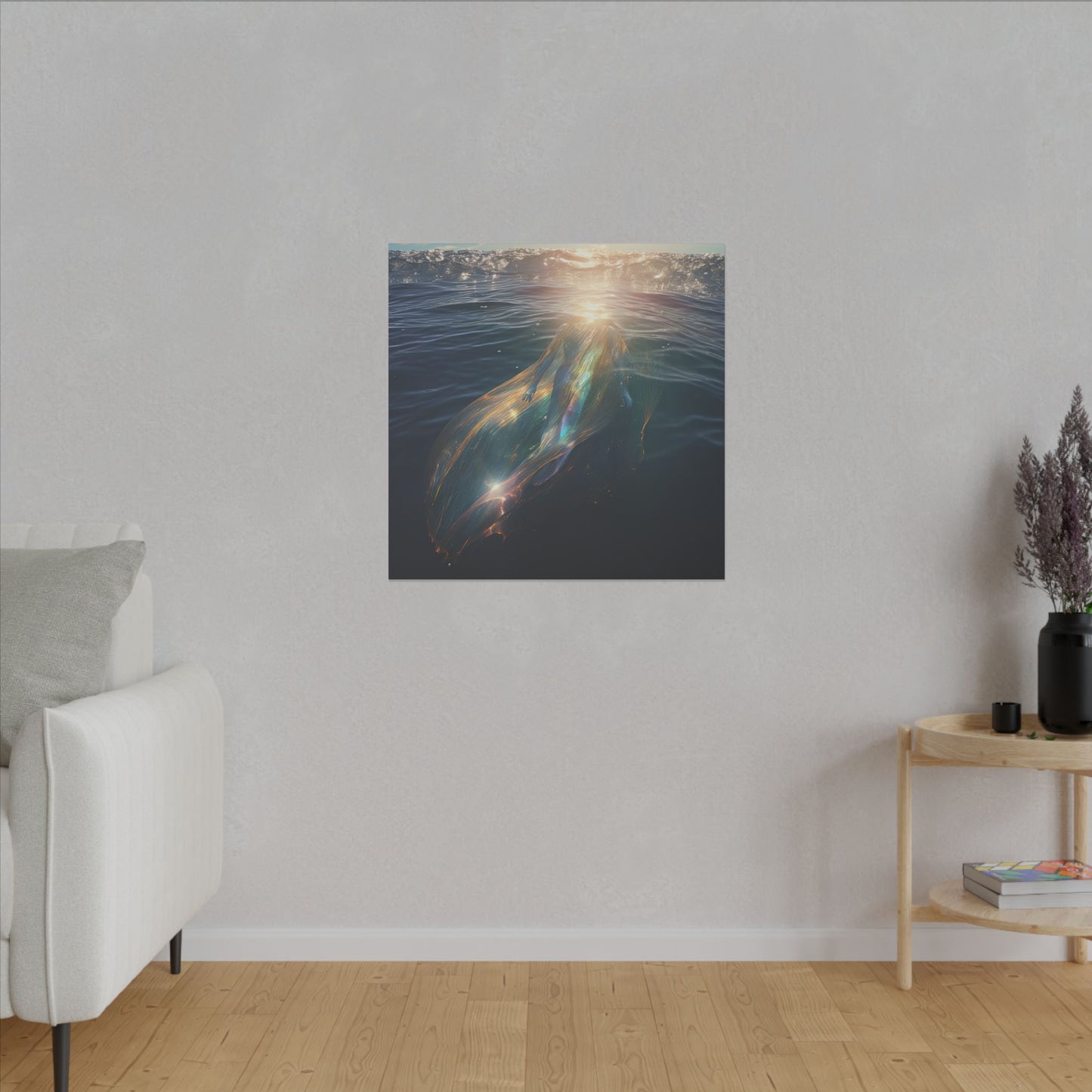 Water of Light -Matte Canvas Print