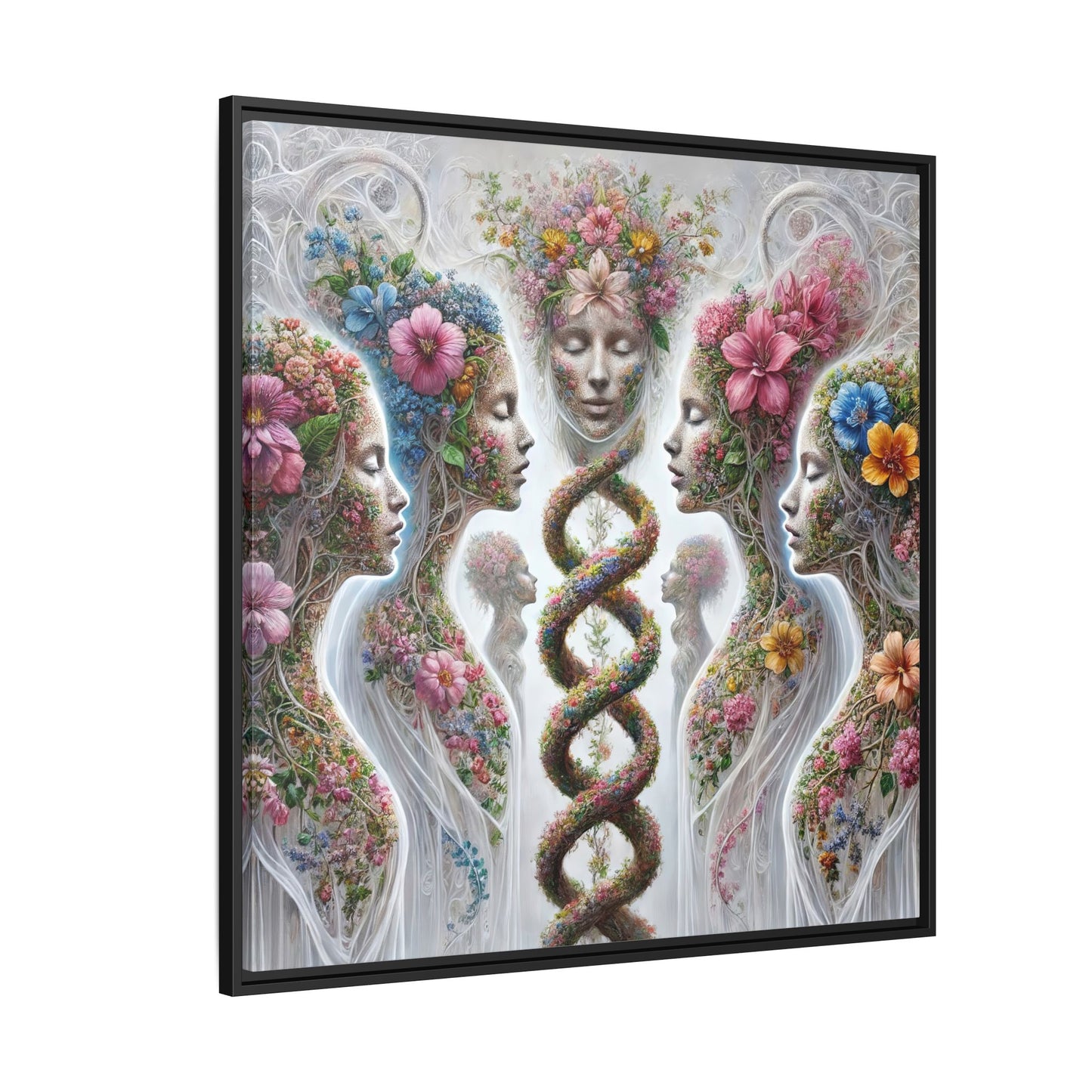 I am Woman-Matte Framed Canvas Art