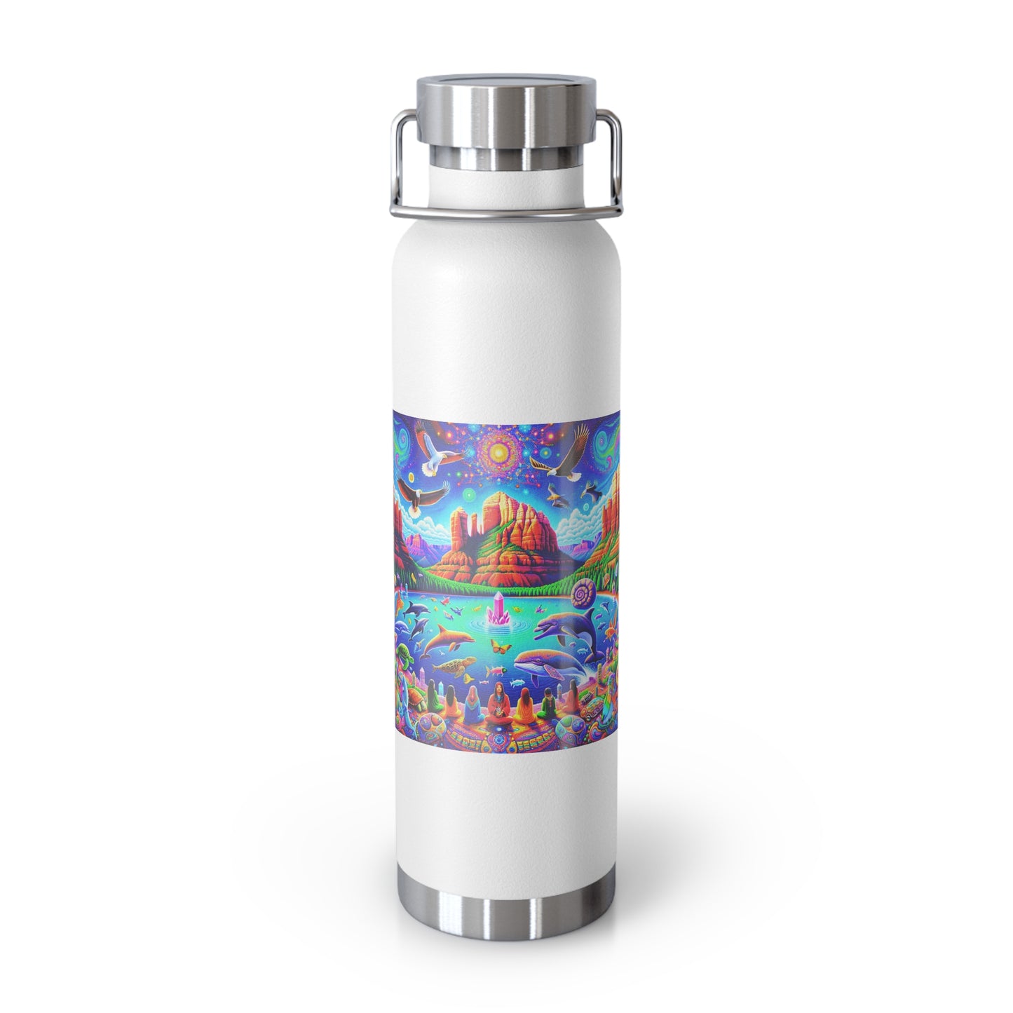 Dream Awake- Copper Vaccum Insulated Water Bottle - 22oz
