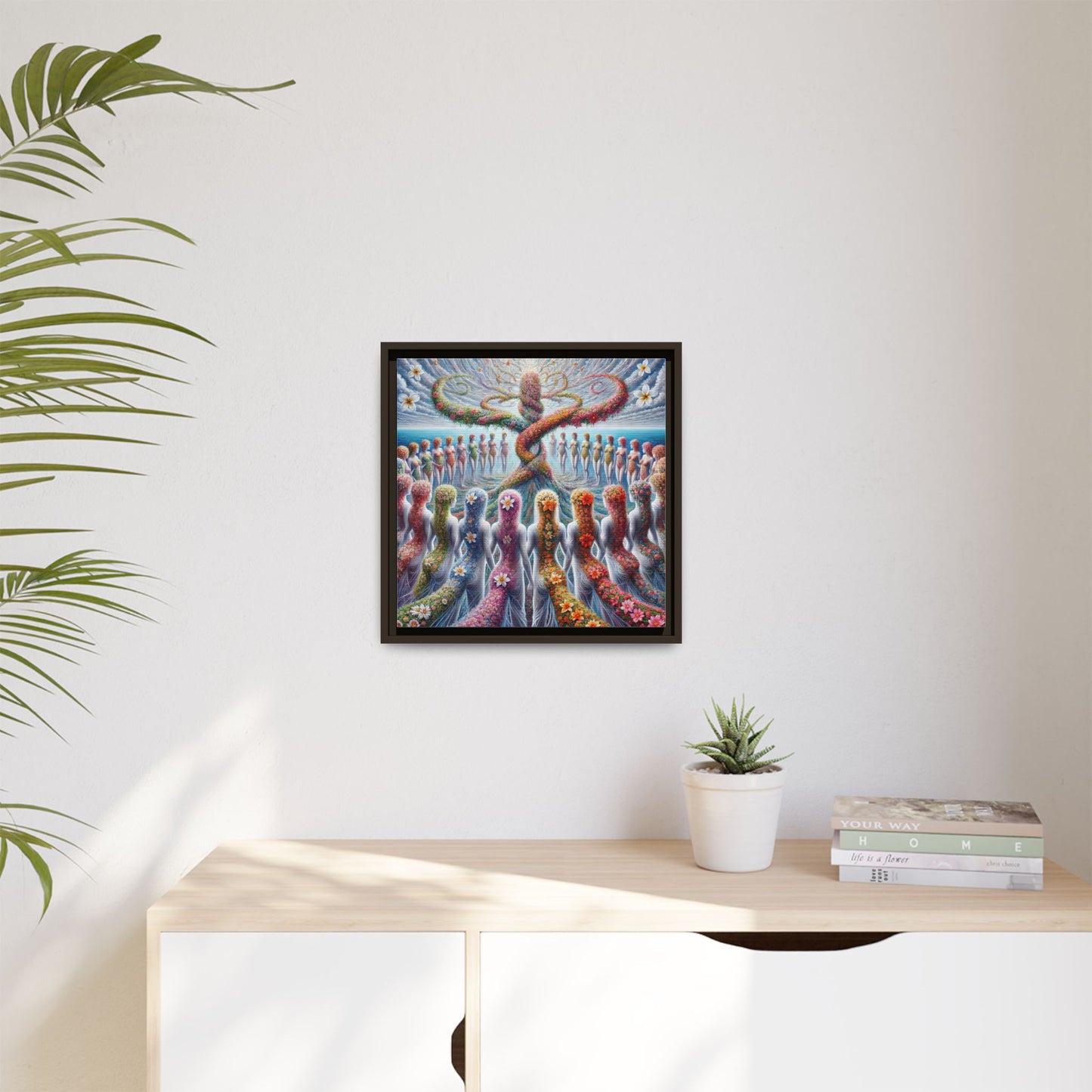 Sister's Circle -PremiumFramed Canvas