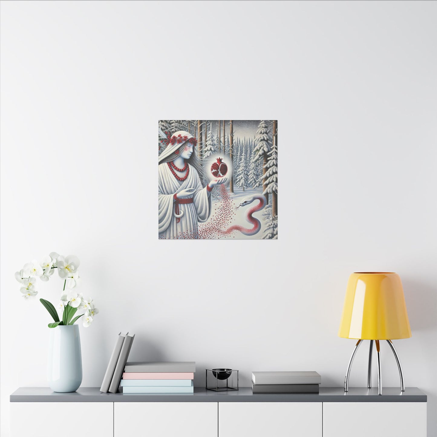 Womb Awakening-Matte Canvas Print