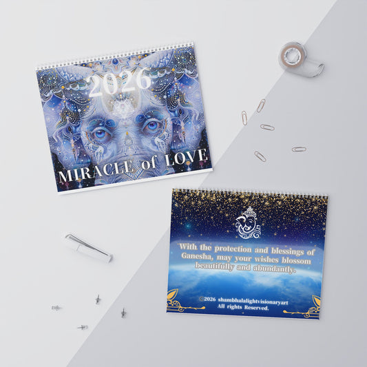 2026 Shambhala Light Visionary Art Calender【MIRACLE of LOVE】