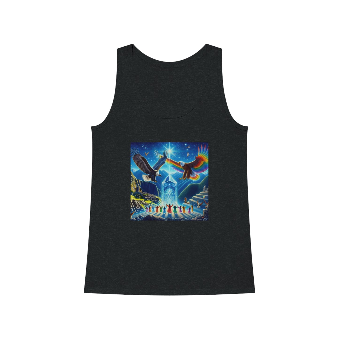 Prophecy of Eagle and Condor-Woman's Dreamer Tank Top
