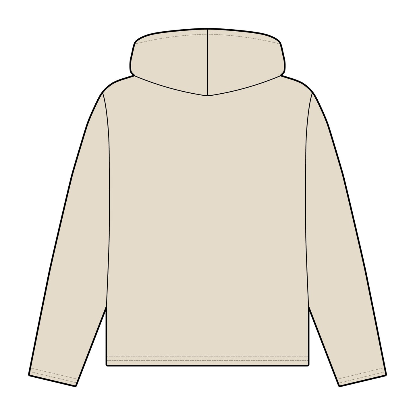 Golden Dream& Jaguar Path-Women's 100% Organic Cotton Relaxed Fit Hoodie