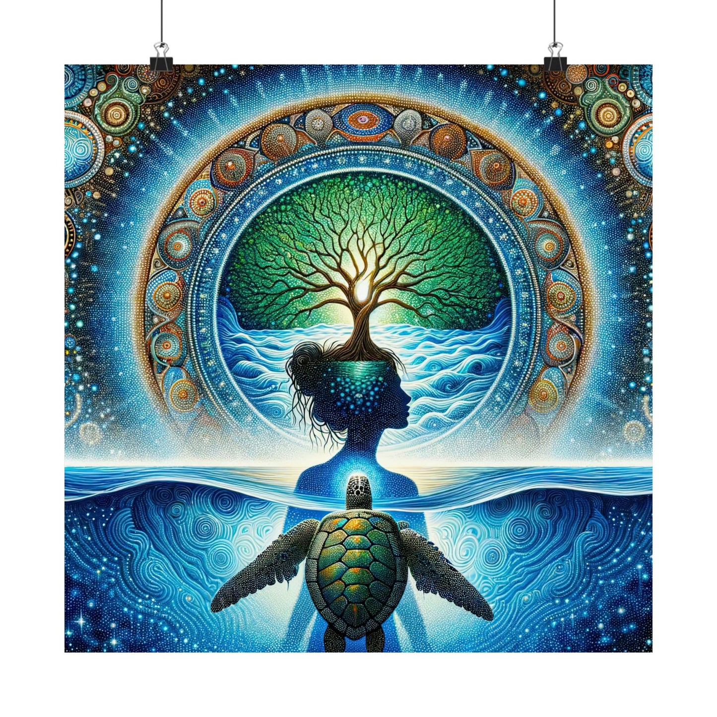 Spirit of Mother Earth  - Museum Grade Matte Poster