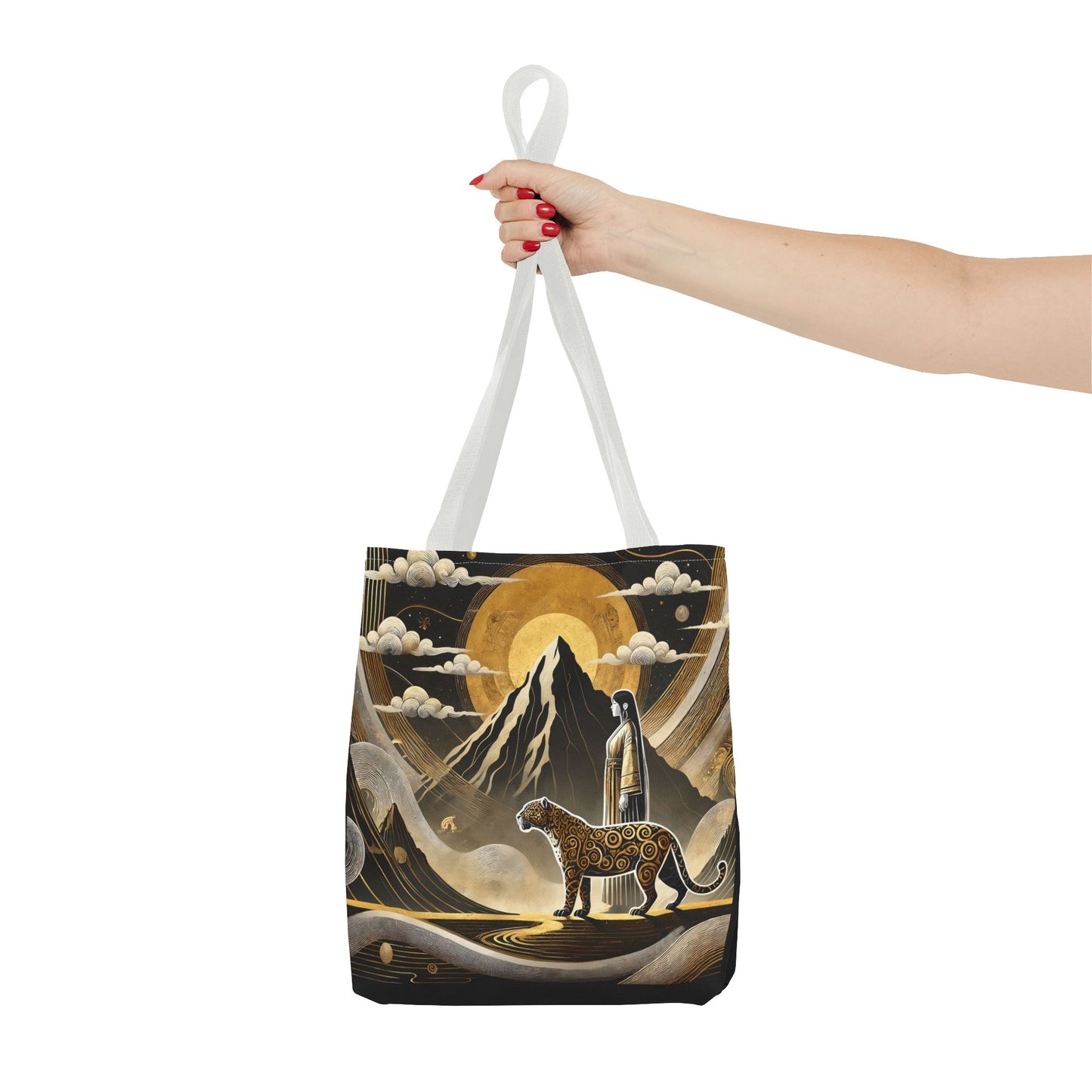 Golden Dream & Jaguar's Path Spirit Tote Bag