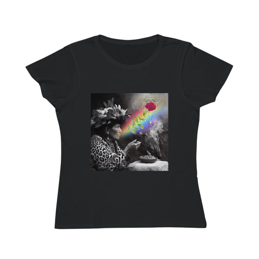 Vision of the Medicine Woman-Women's 100%organic cotton T-Shirt -