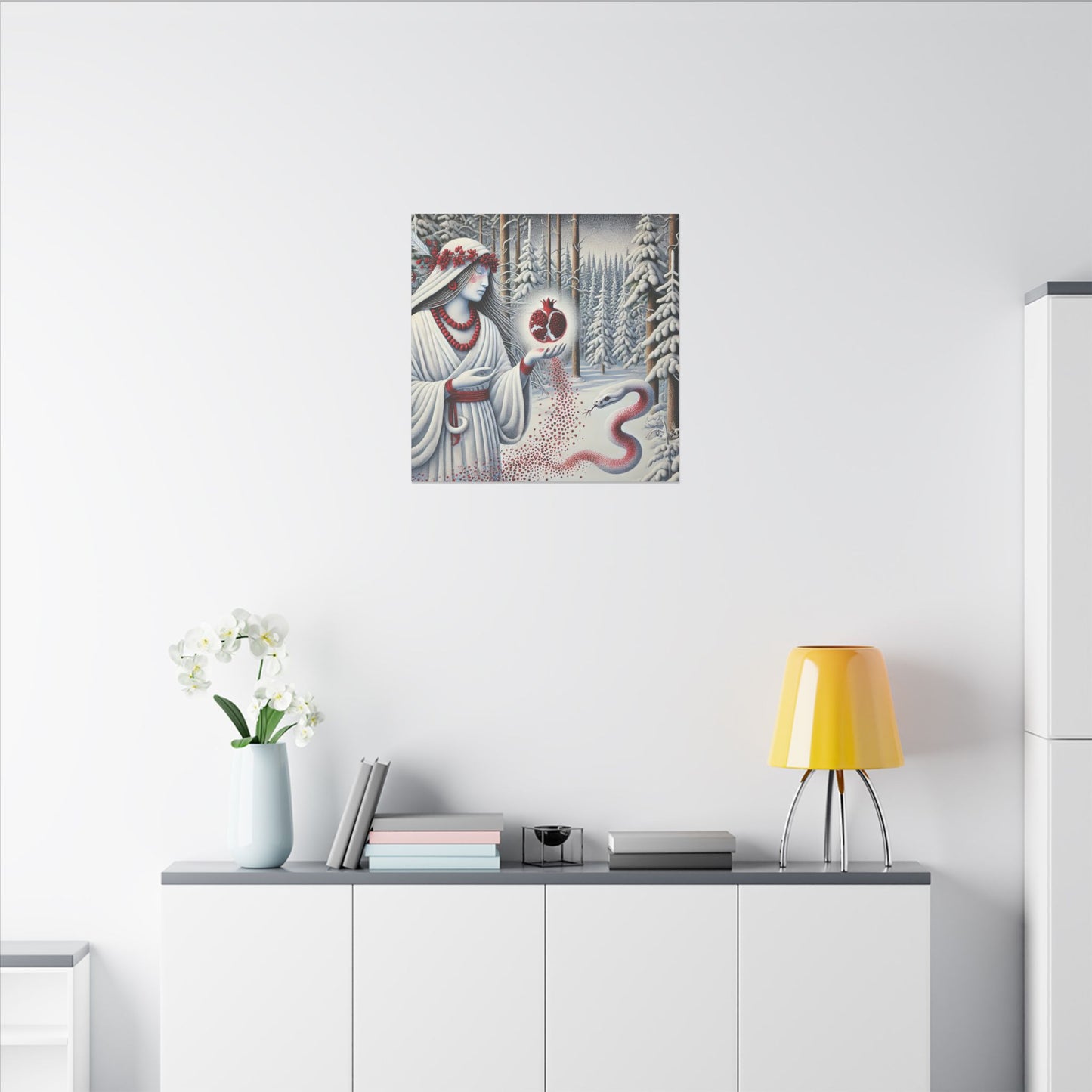 Womb Awakening-Matte Canvas Print