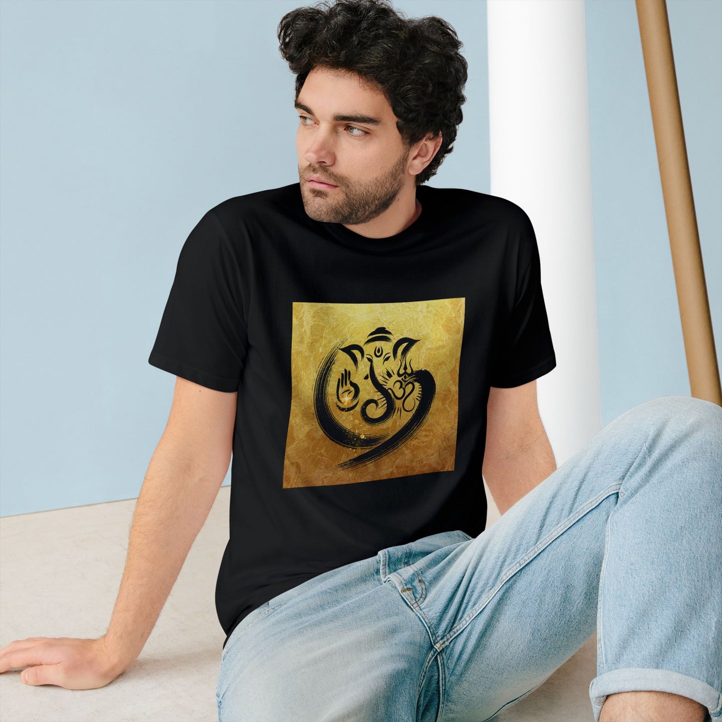 Blessing of Ganesha-100% Organic Cotton T Shirts
