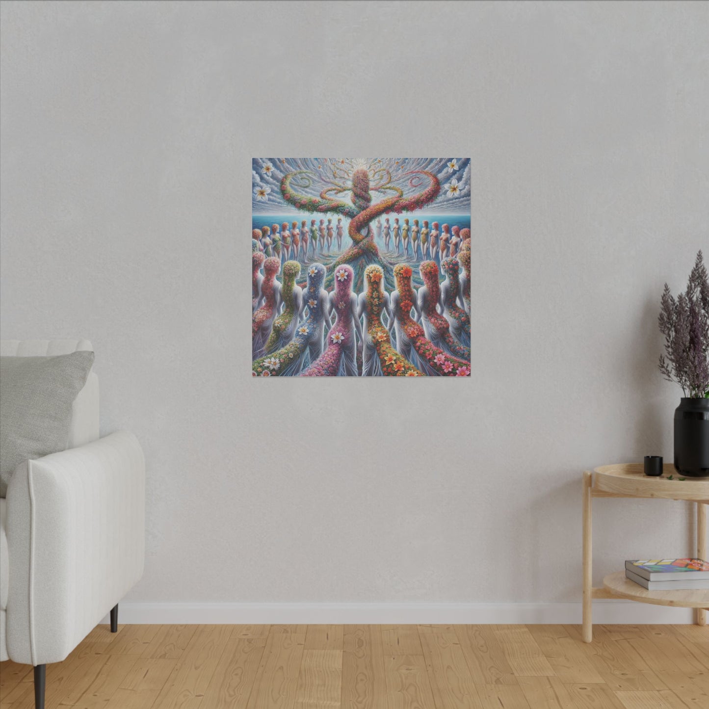 Sister's Circle-Premium Canvas Wall Art