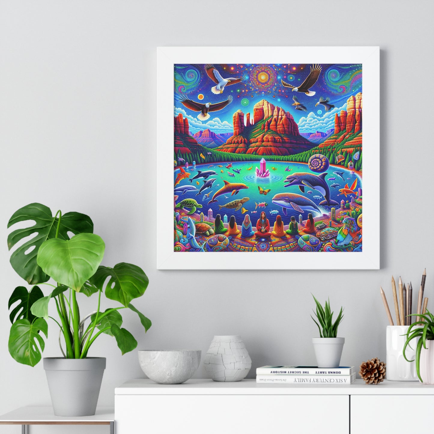 Dream Awake-Framed Horizontal Poster