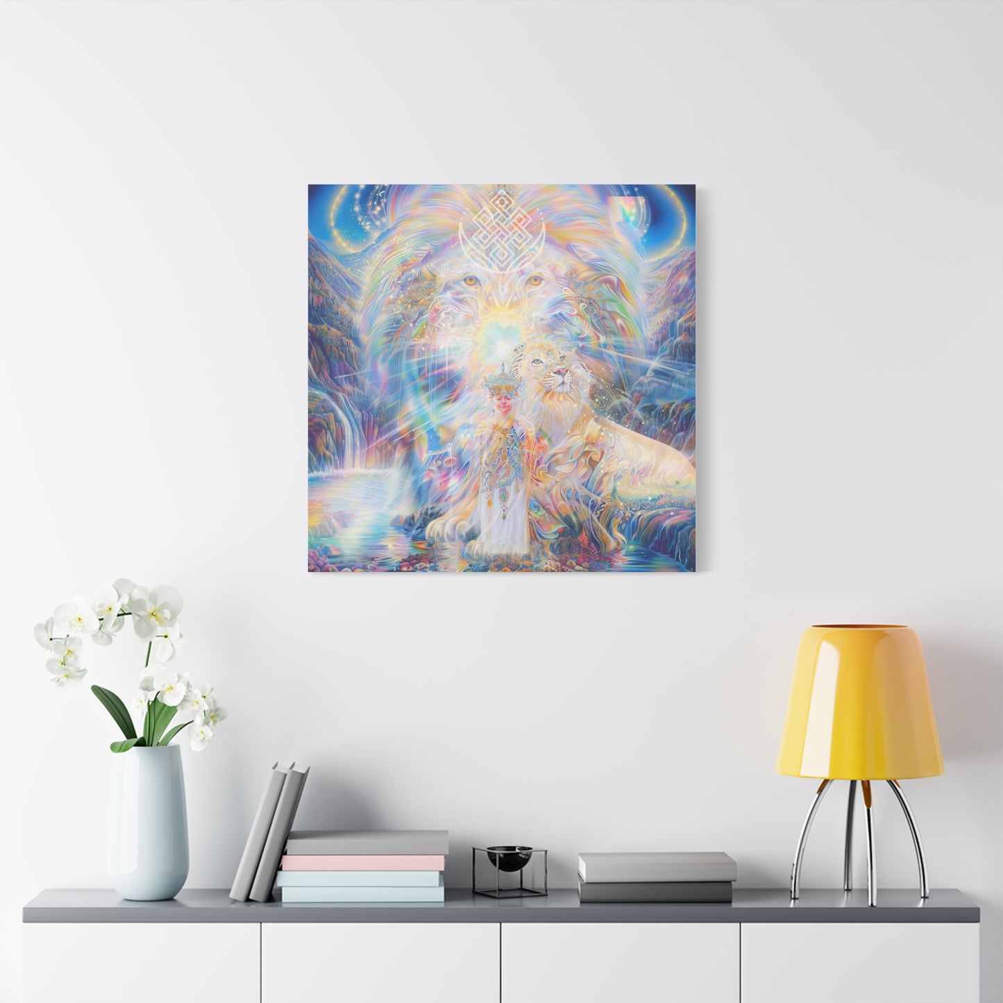 Guardian of The Shambhala-Matte Canvas, Stretched