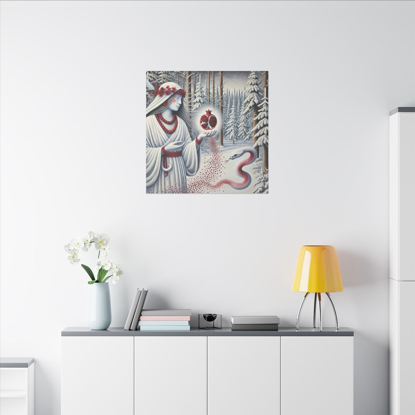 Womb Awakening-Matte Canvas Print