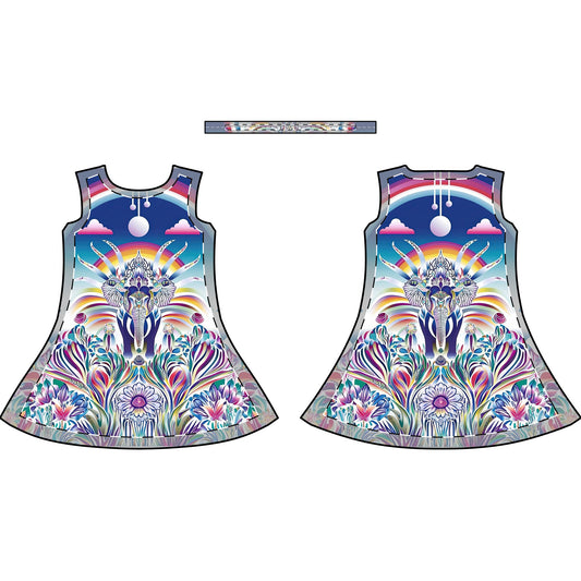 Ganesha Blessing-Women's Medicine Magical  Dress