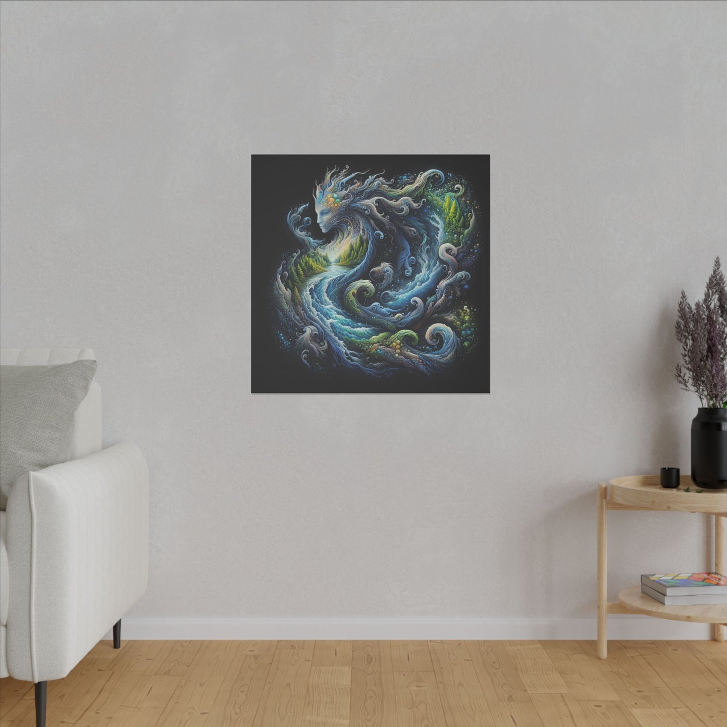 Earth is My Body- Matte Canvas Art